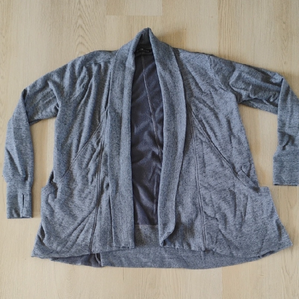 Athleta Heather Gray Women's Cardigan Sweater
